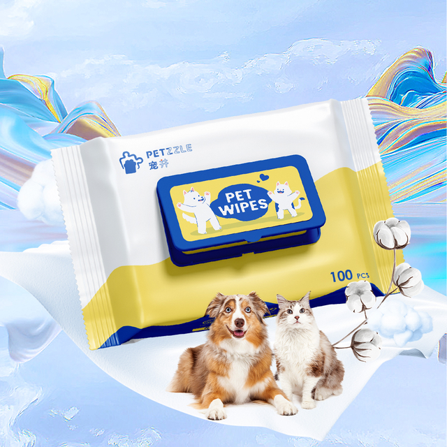 PETZZLE Pet Wet Wipes