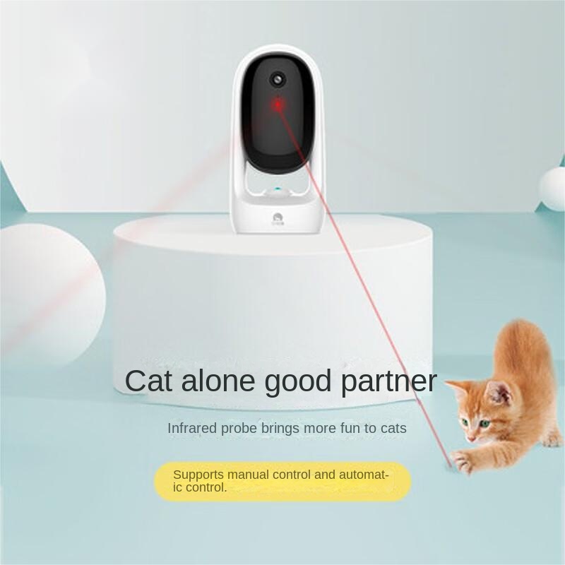 Video Monitoring Voice Interactive Laser Cat Teaser