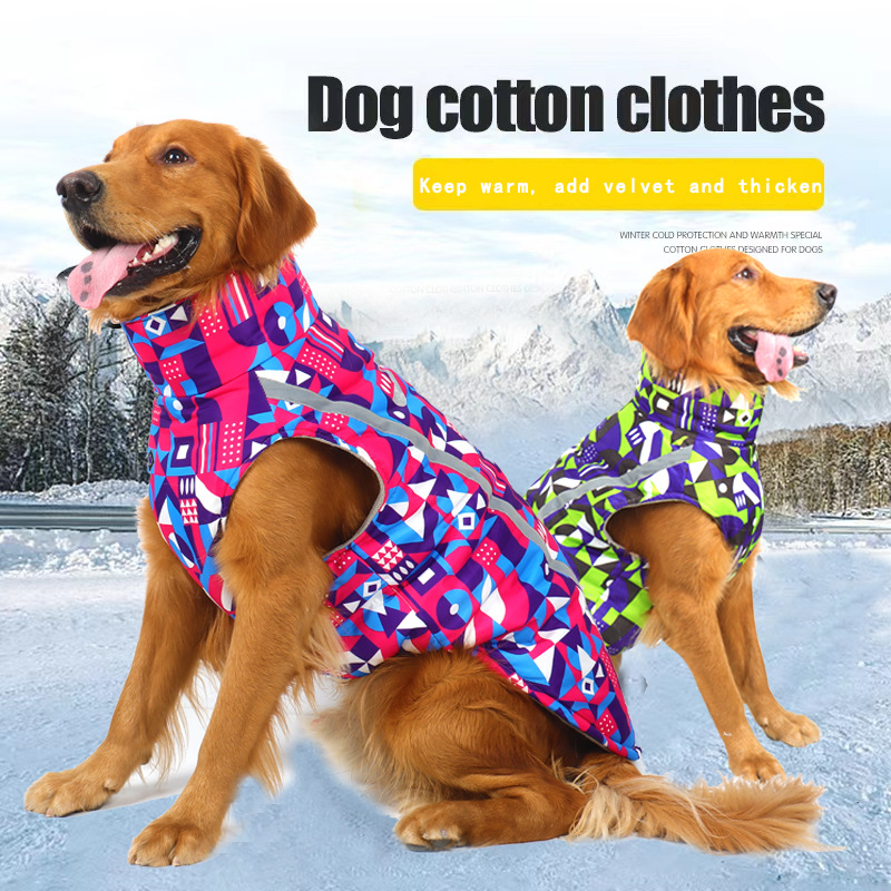 Pet Clothes Winter Thickened Cotton Clothes