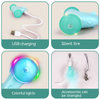 Mouse Electric Feather Teaser Stick