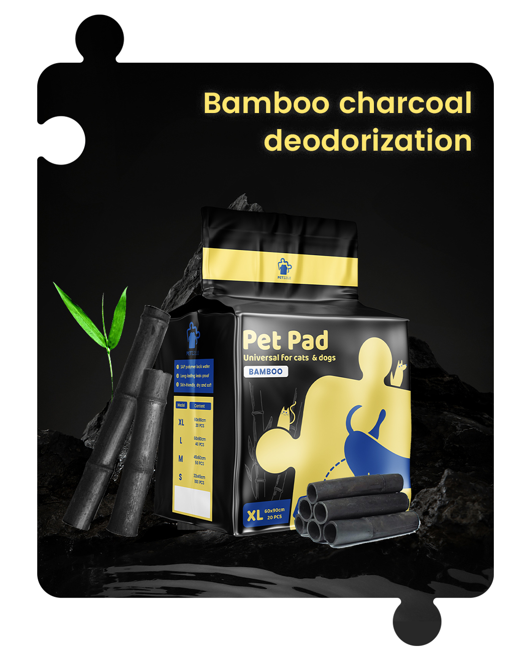 PETZZLE宠物尿垫（竹炭-详情_03