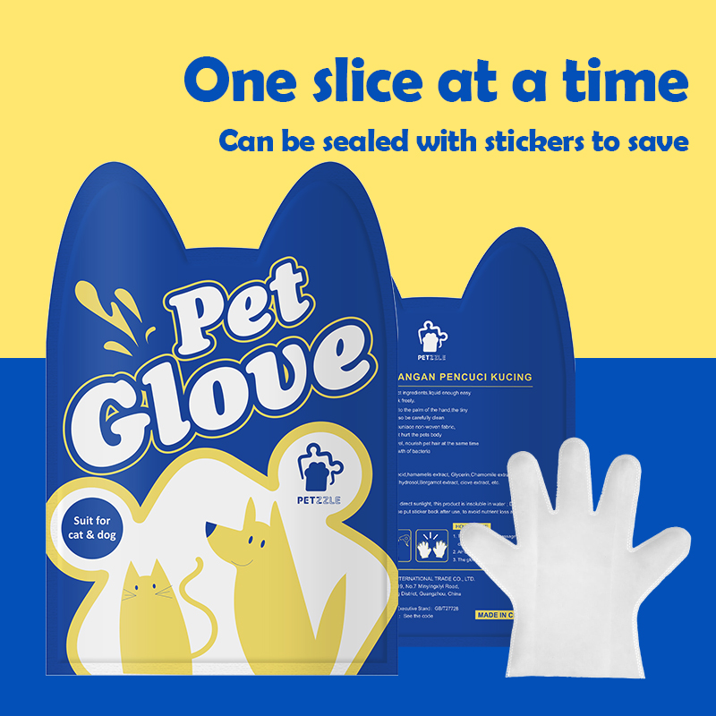 Pet Gloves Wipes