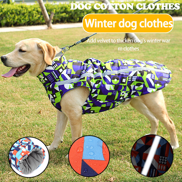 Pet Clothes Winter Thickened Cotton Clothes